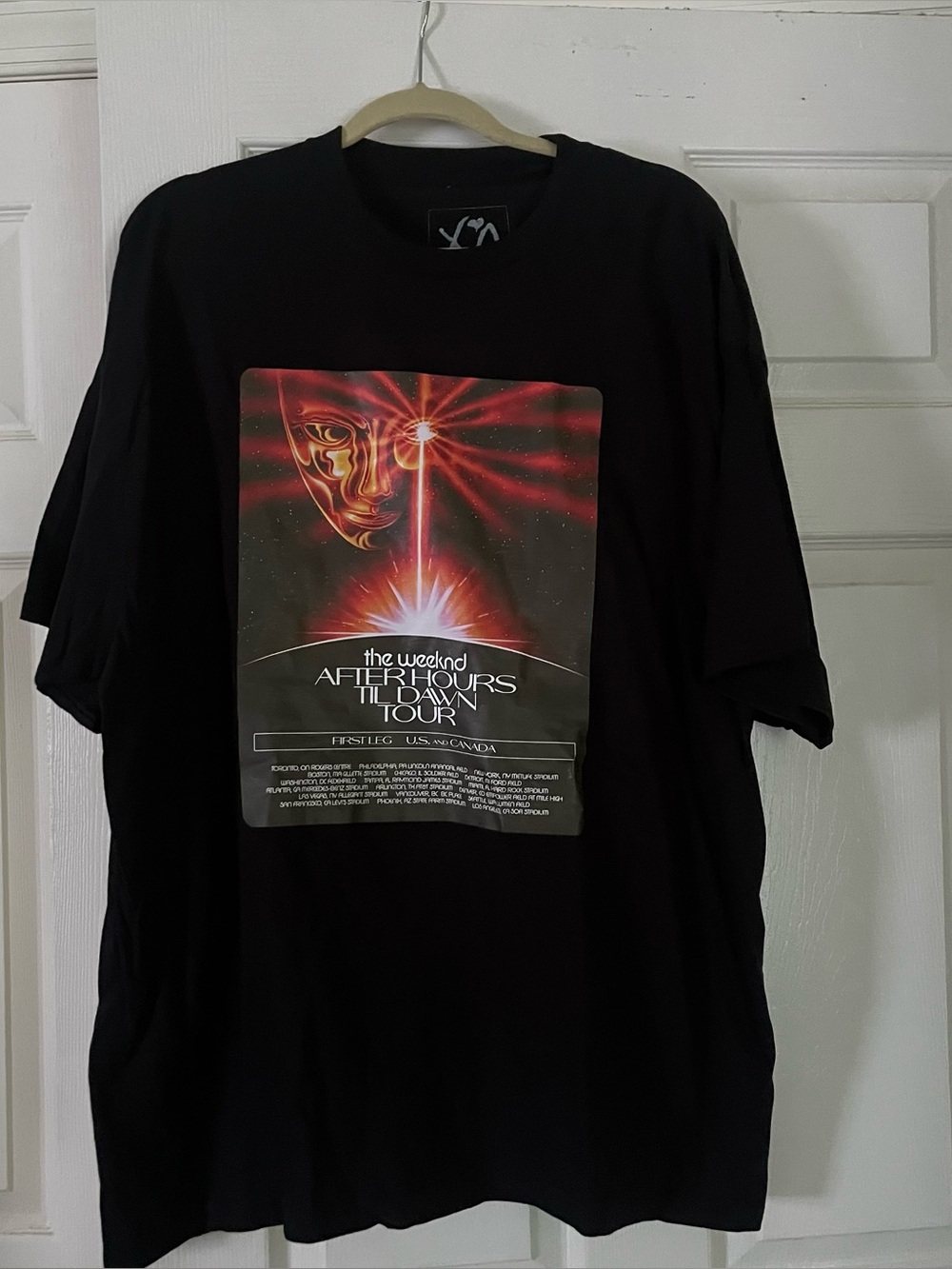 The Weeknd After Hours Til Dawn Tour T-Shirt Official Merch Size XXL